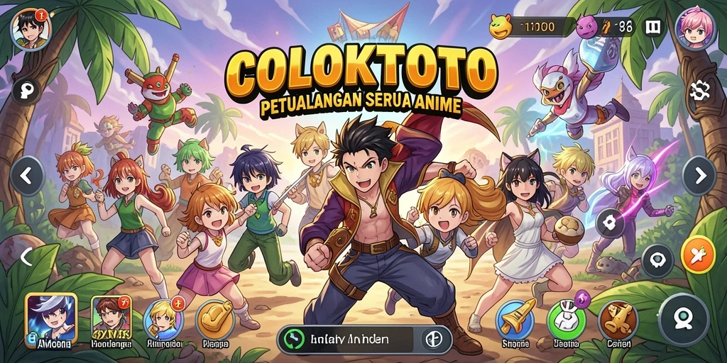 Tampilan seru dari gameplay COLOKTOTO yang penuh warna.