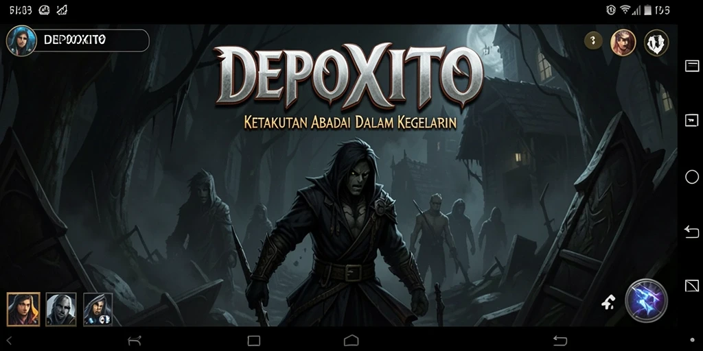 Gameplay mendebarkan di dunia misteri dan ketakutan.