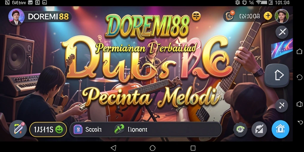 Tampilan gameplay DOREMI88 yang penuh warna dan interaktif.