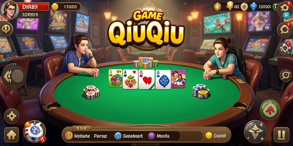 Gameplay QiuQiu yang menarik dan seru di IDR89.