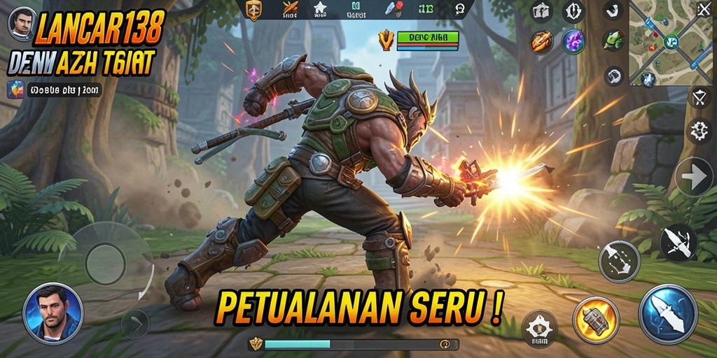 Tampilan gameplay seru dari LANCAR138 yang penuh aksi.