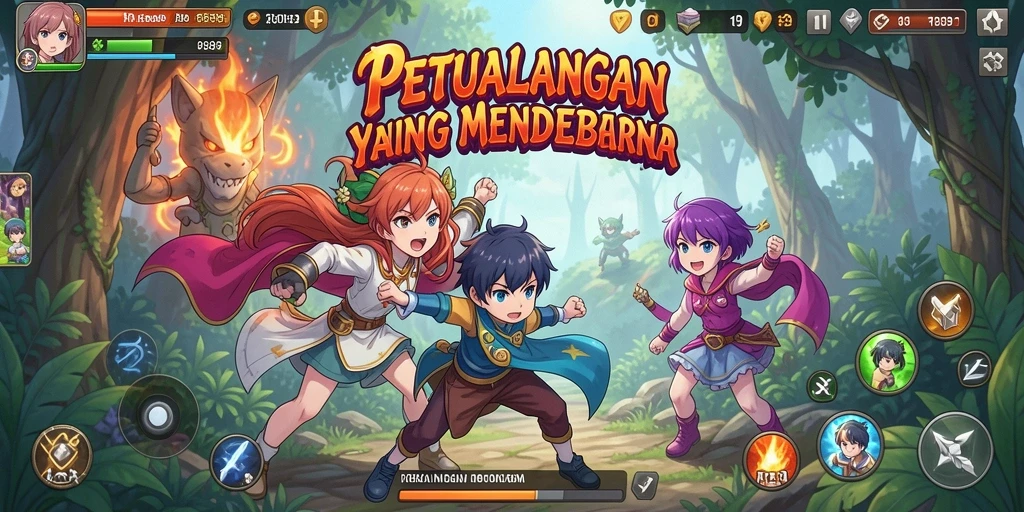 Tampilan menarik dari gameplay Anime di RR89 yang memikat.