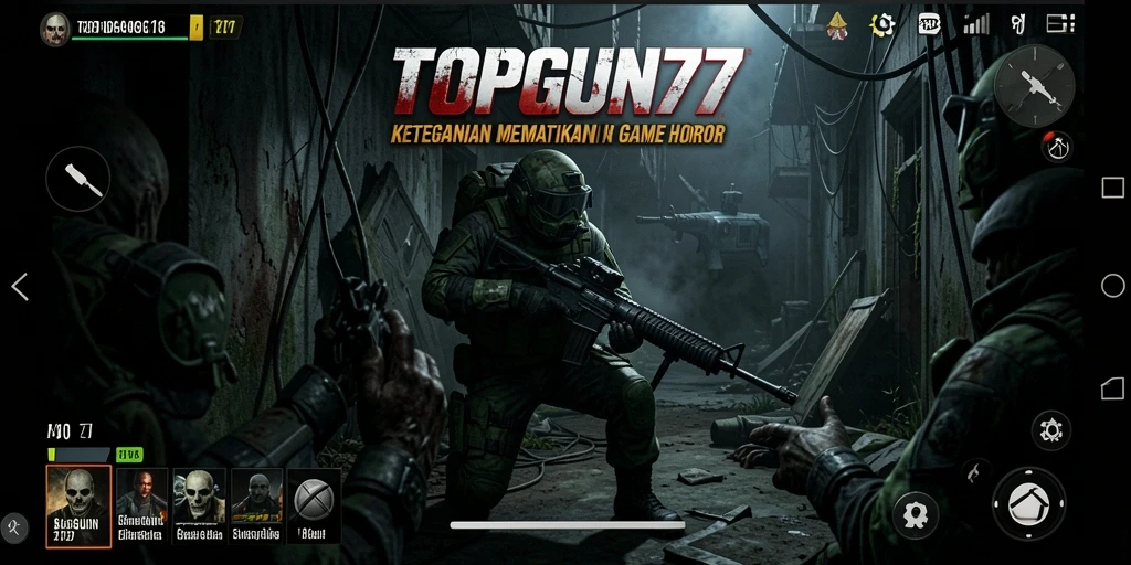Gameplay menegangkan dalam suasana Horror yang kental.