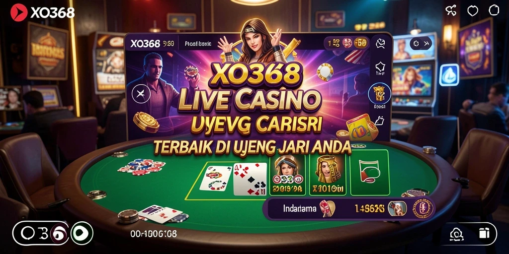 Gameplay langsung yang mendebarkan di XO368 dengan dealer profesional.