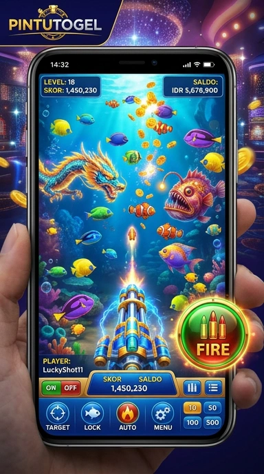 Screenshot fitur rekomendasi aplikasi di pintutogel.